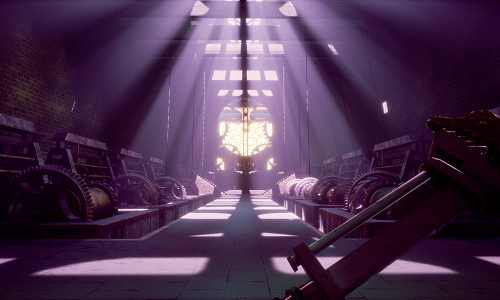 Intro Hallway to First Boss Arena