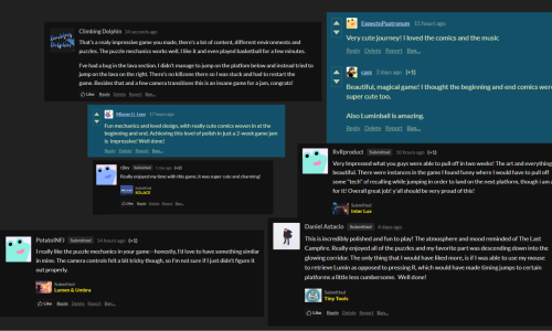 Luminbear Feedback
